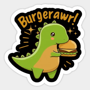 Burgerawr Sticker